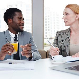 Break the ice and make small talk