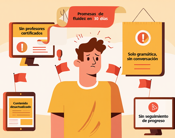 Errores comunes al elegir un curso de idiomas