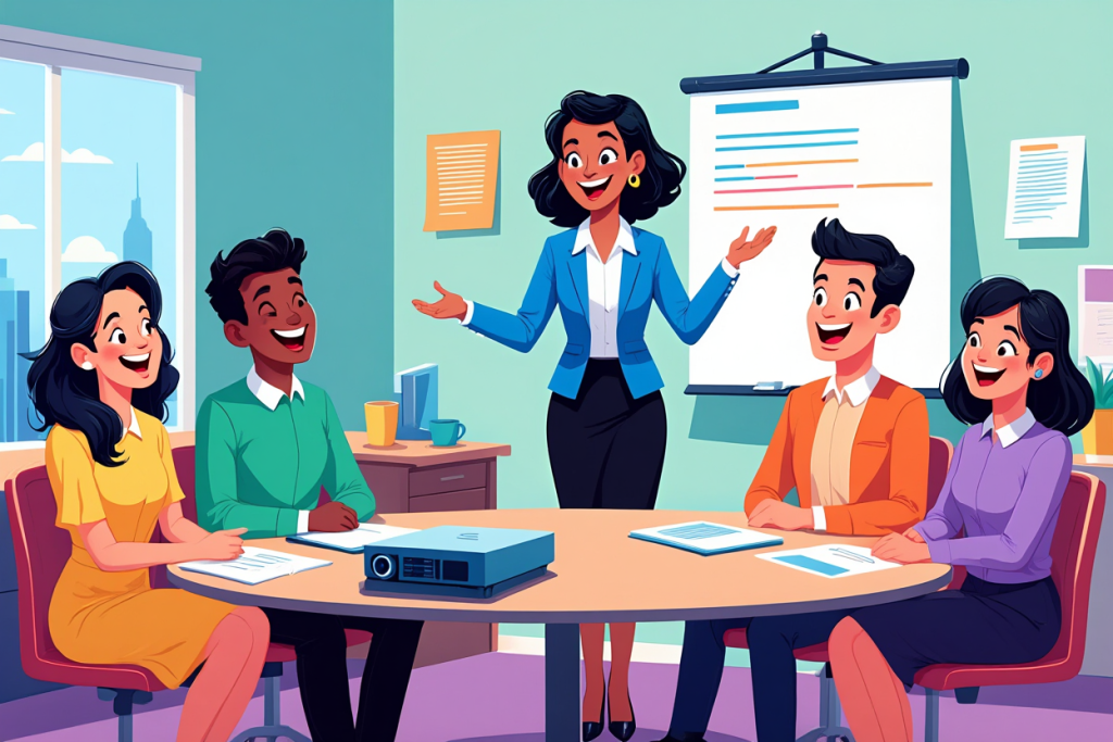 Tipos de reuniones de trabajo en inglés